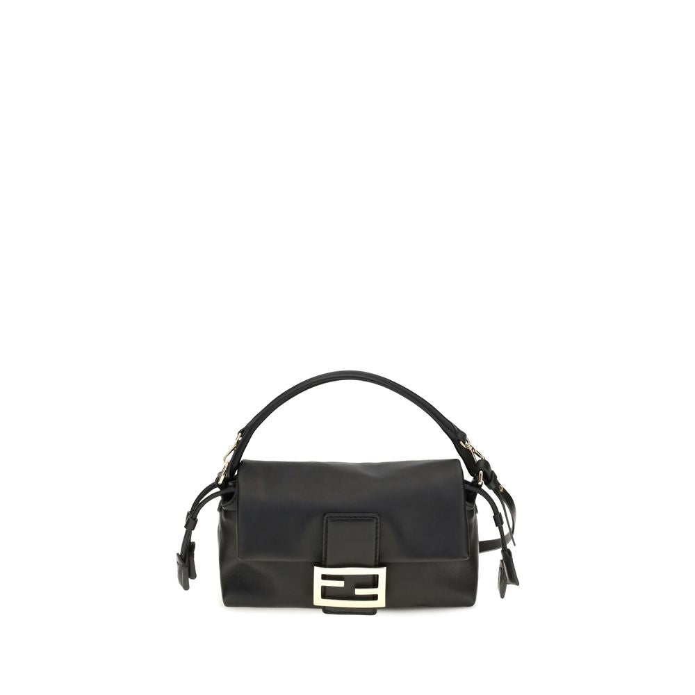 Fendi Black Lamb Ovis Aries Handbag - HBPS Beauty & Fashion