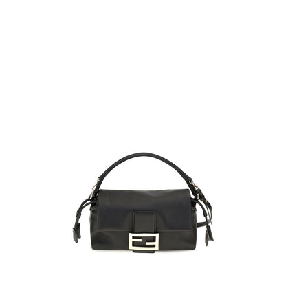 Fendi Black Lamb Ovis Aries Handbag - HBPS Beauty & Fashion