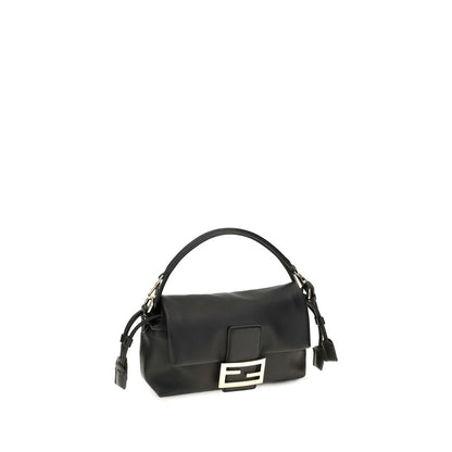 Fendi Black Lamb Ovis Aries Handbag - HBPS Beauty & Fashion