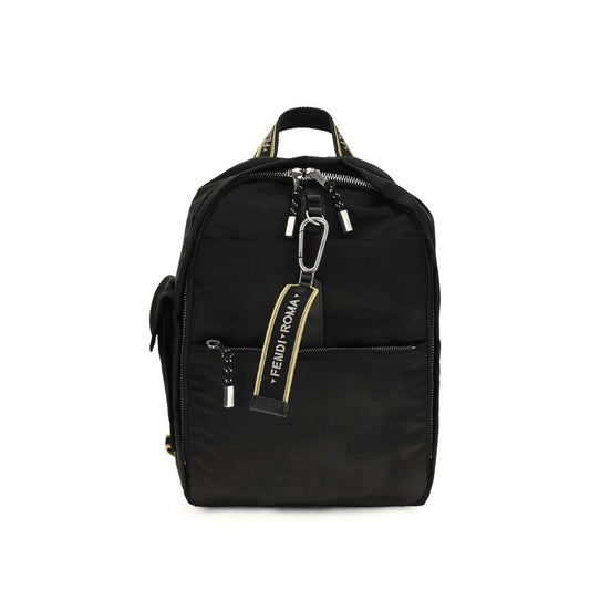 Fendi Black Polyamide Backpack - HBPS Beauty & Fashion