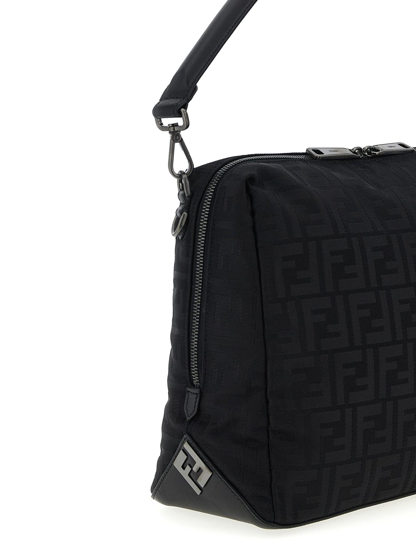 Fendi Black Polyamide Shoulder Bag - HBPS Beauty & Fashion