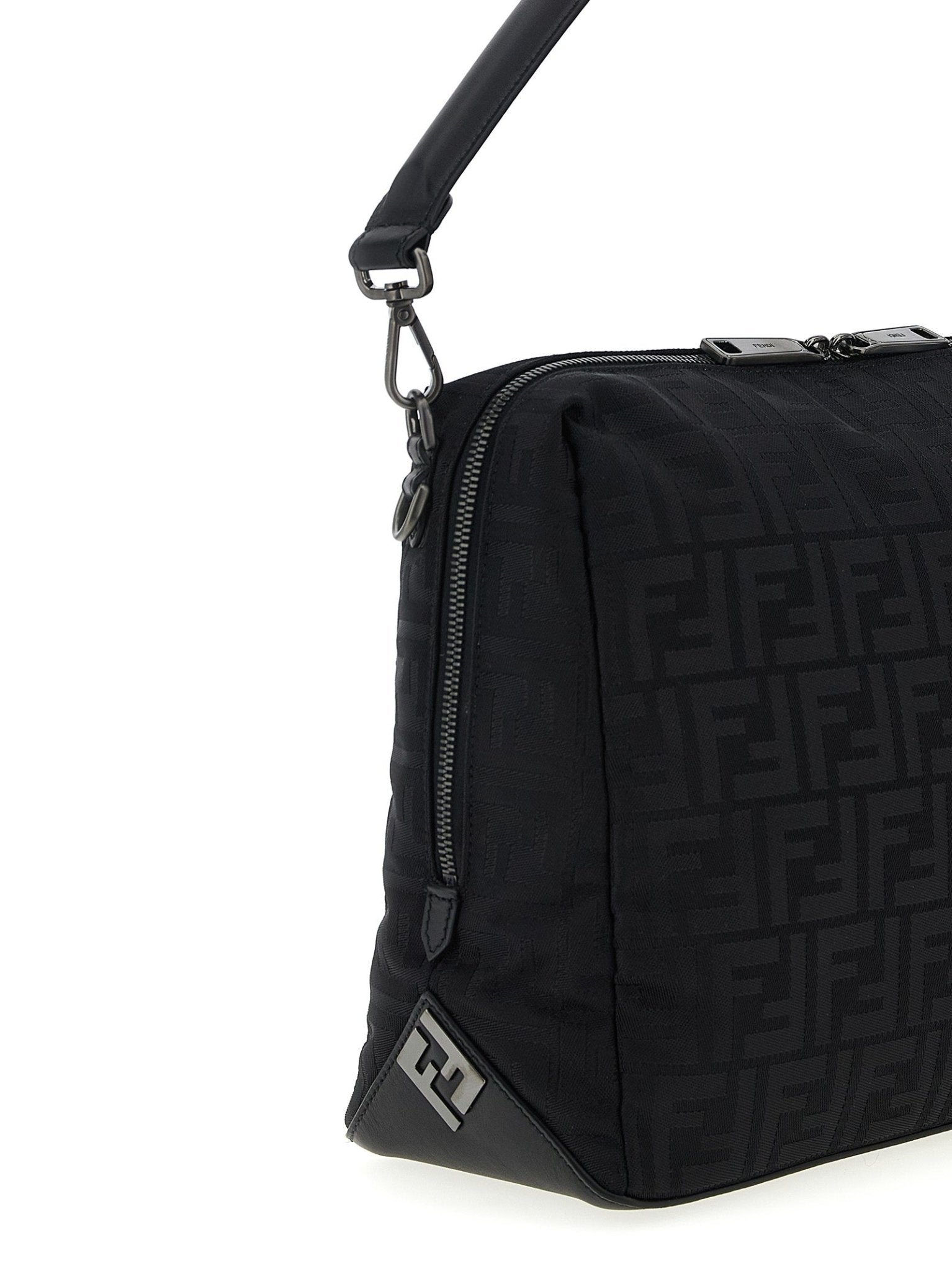 Fendi Black Polyamide Shoulder Bag - HBPS Beauty & Fashion