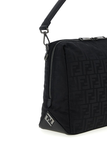 Fendi Black Polyamide Shoulder Bag - HBPS Beauty & Fashion