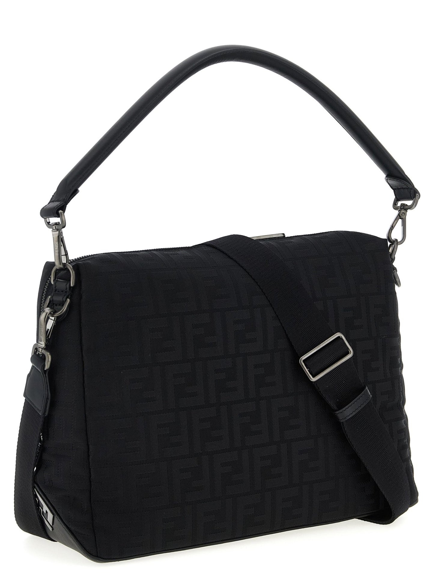 Fendi Black Polyamide Shoulder Bag - HBPS Beauty & Fashion