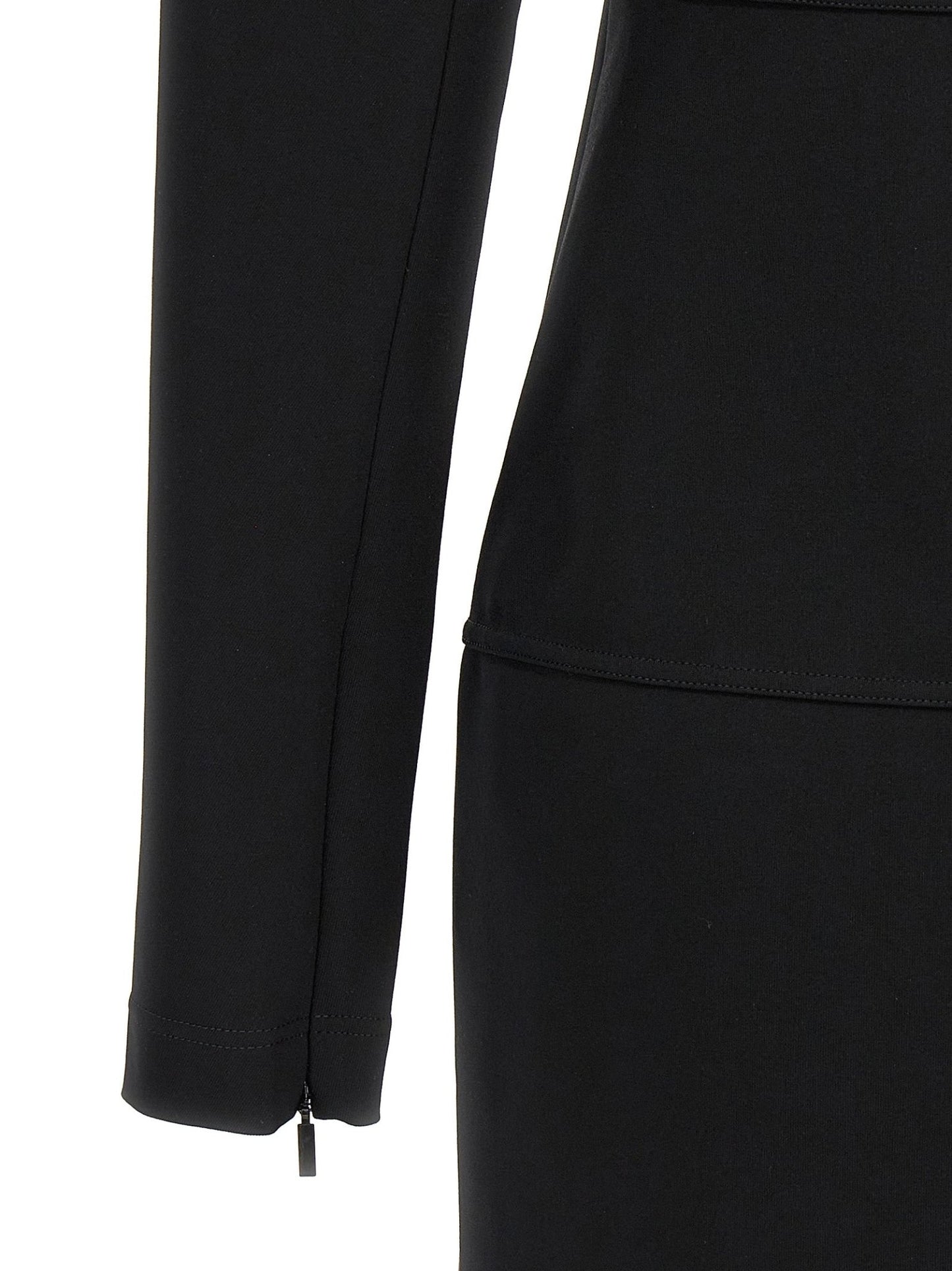Fendi Black Viscose Midi Dress - HBPS Beauty & Fashion