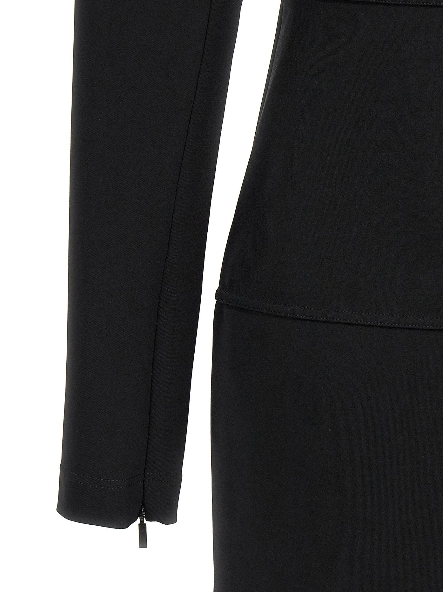 Fendi Black Viscose Midi Dress - HBPS Beauty & Fashion