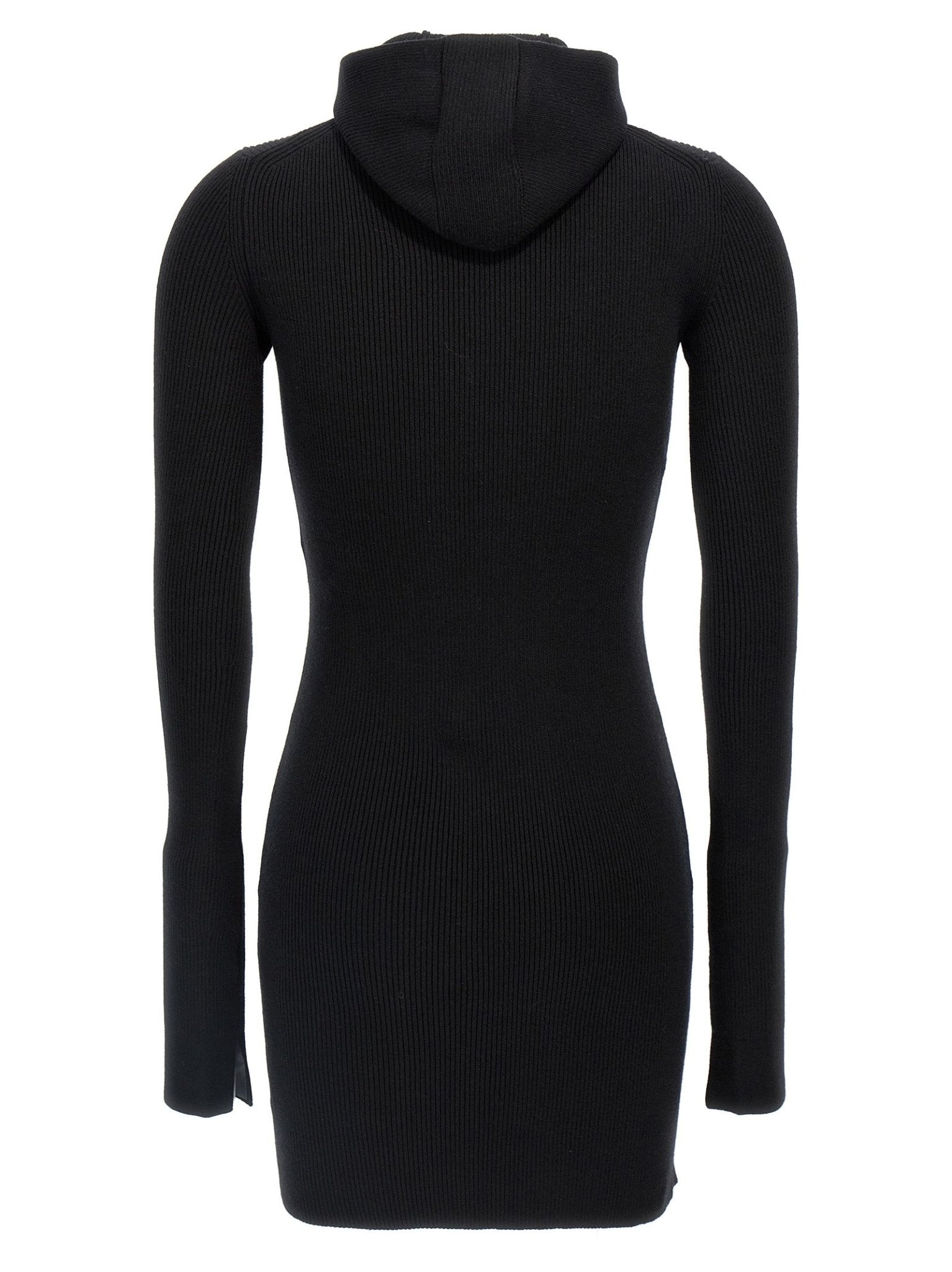 Fendi Black Wool Short Dress - HBPS Beauty & Fashion