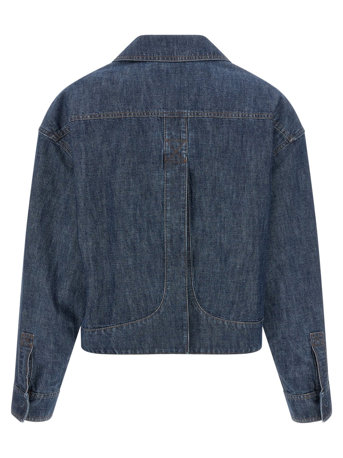 Fendi Blue Cotton Denim Jacket - HBPS Beauty & Fashion