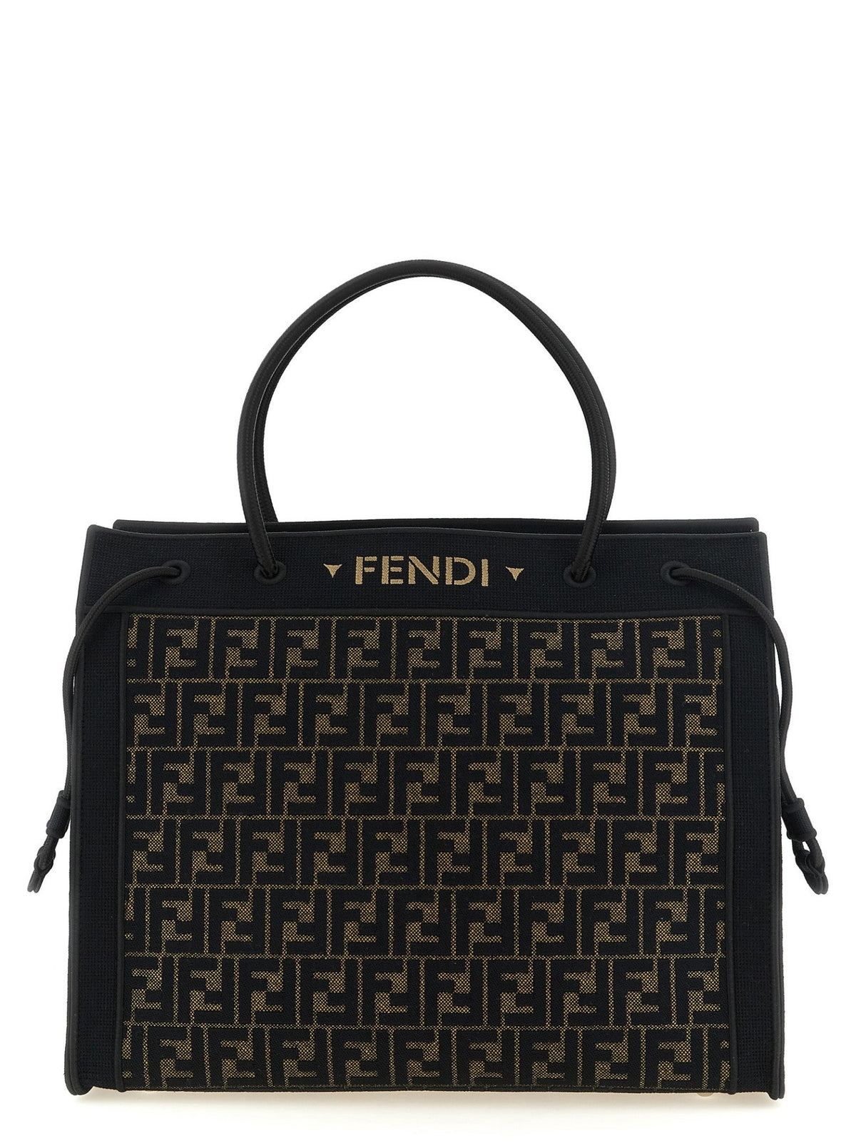 Fendi Brown Cotton Tote Bag - HBPS Beauty & Fashion