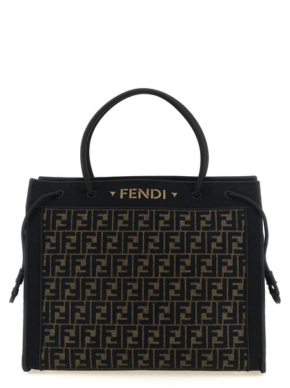 Fendi Brown Cotton Tote Bag - HBPS Beauty & Fashion