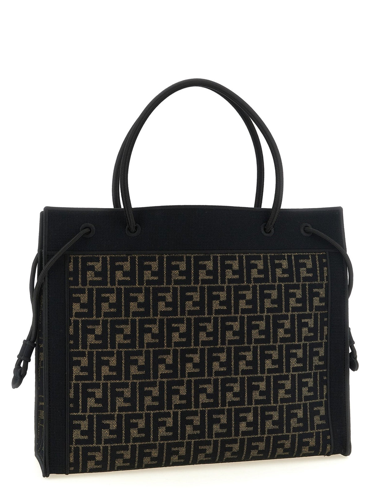 Fendi Brown Cotton Tote Bag - HBPS Beauty & Fashion