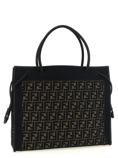 Fendi Brown Cotton Tote Bag - HBPS Beauty & Fashion