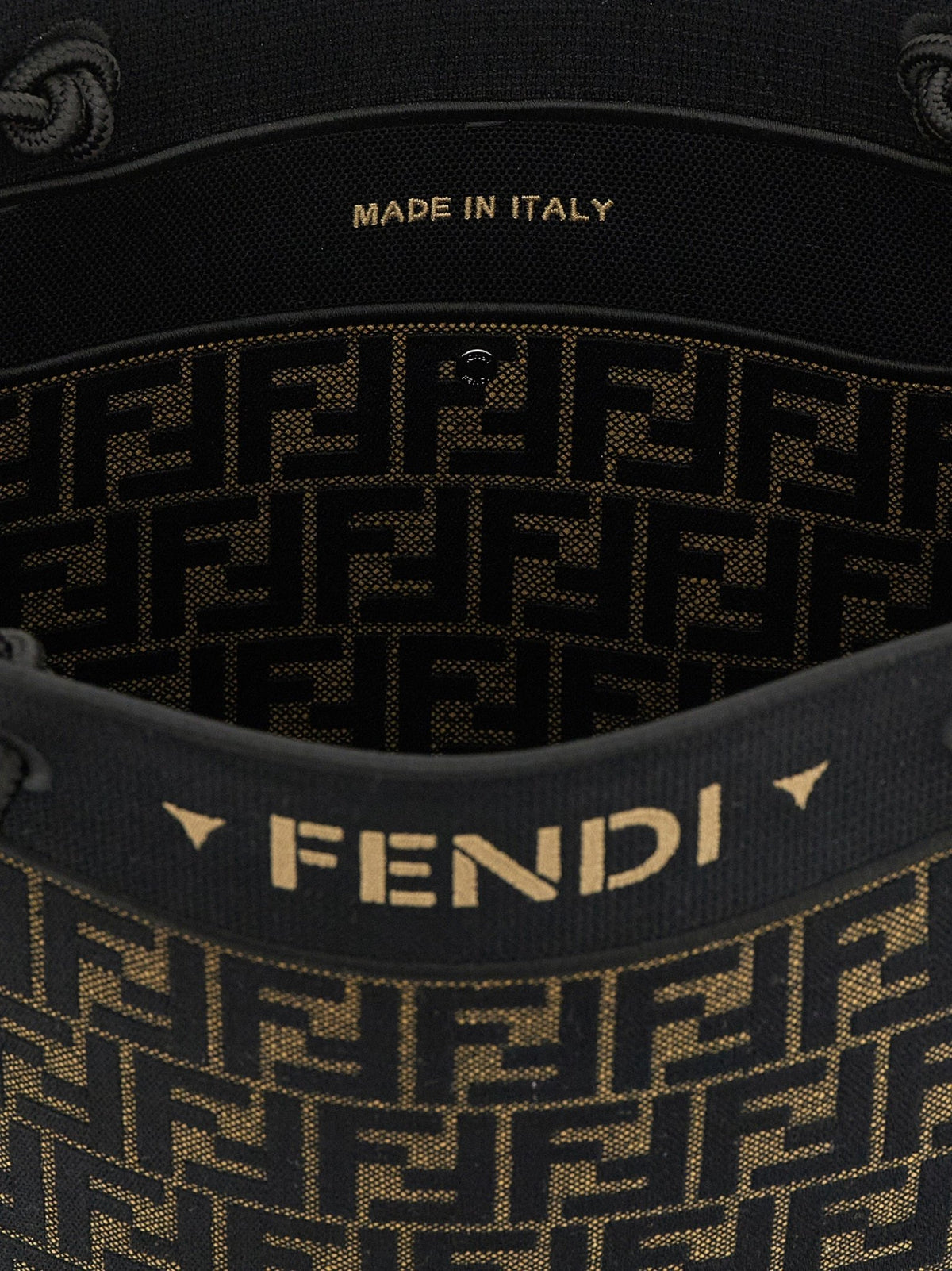 Fendi Brown Cotton Tote Bag - HBPS Beauty & Fashion