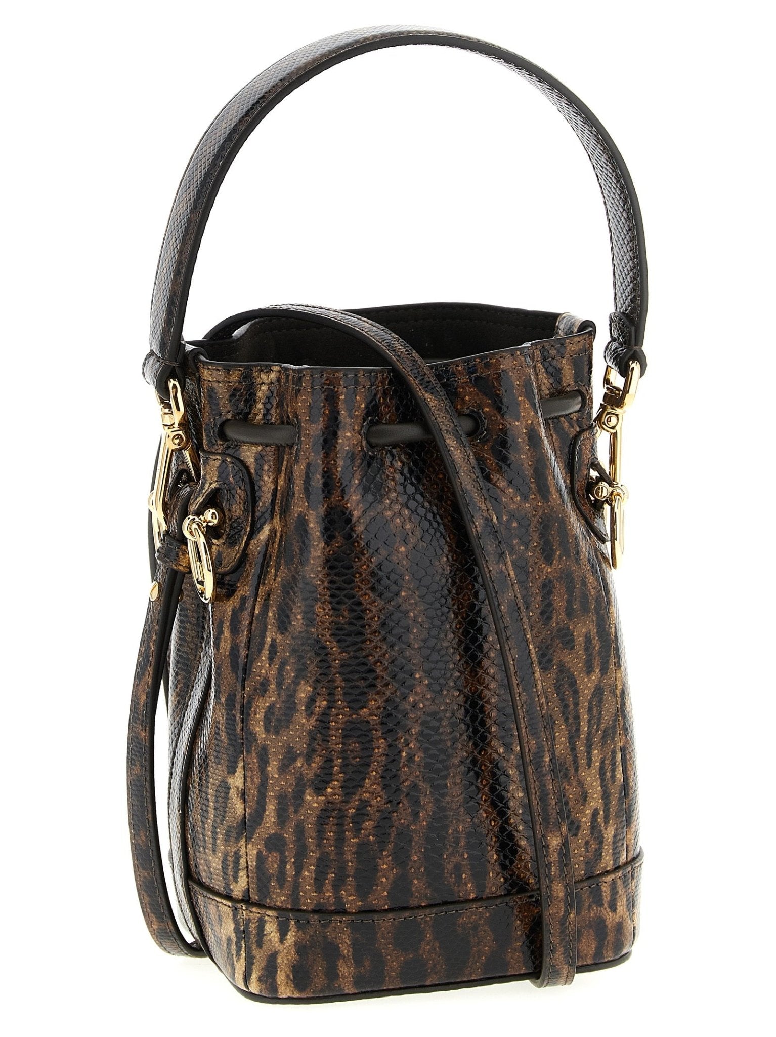 Fendi Brown Velvet Leather Handbag - HBPS Beauty & Fashion