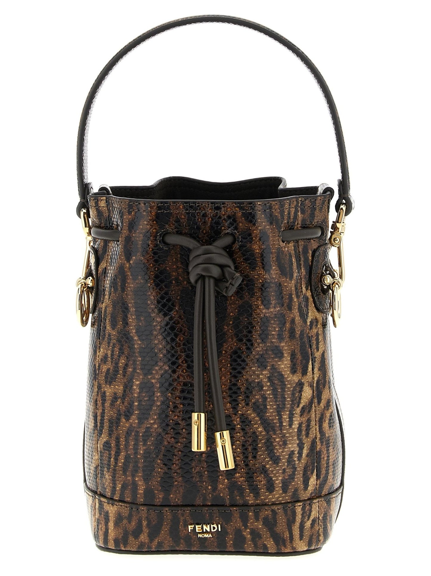 Fendi Brown Velvet Leather Handbag - HBPS Beauty & Fashion
