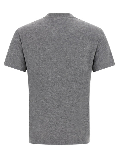 Fendi Gray Cotton T-Shirt - HBPS Beauty & Fashion