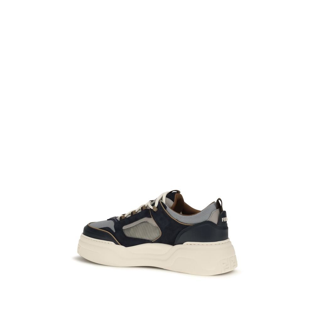 Fendi Multicolor Calf Leather Bos Taurus Athletic Sneakers - HBPS Beauty & Fashion