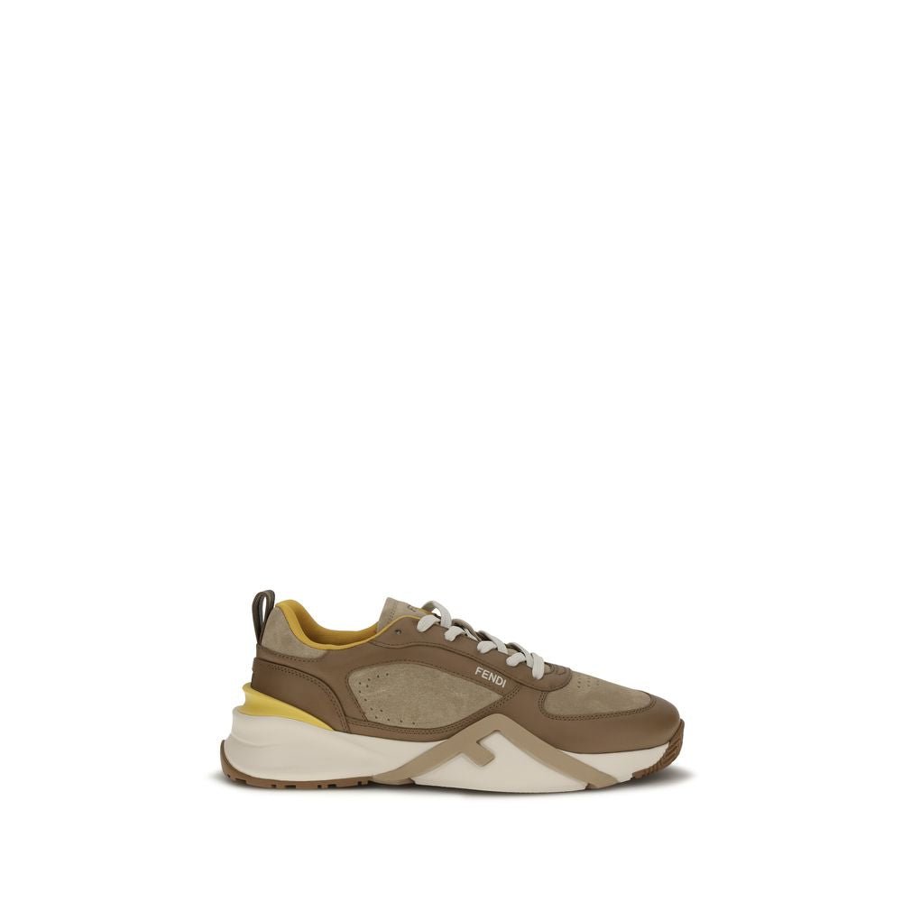 Fendi Multicolor Calf Leather Bos Taurus Athletic Sneakers - HBPS Beauty & Fashion