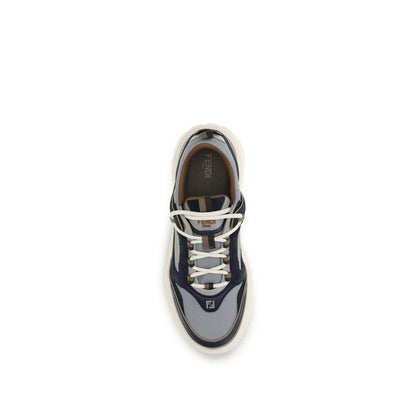 Fendi Multicolor Calf Leather Bos Taurus Athletic Sneakers - HBPS Beauty & Fashion