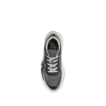 Fendi Multicolor Calf Leather Bos Taurus Athletic Sneakers - HBPS Beauty & Fashion