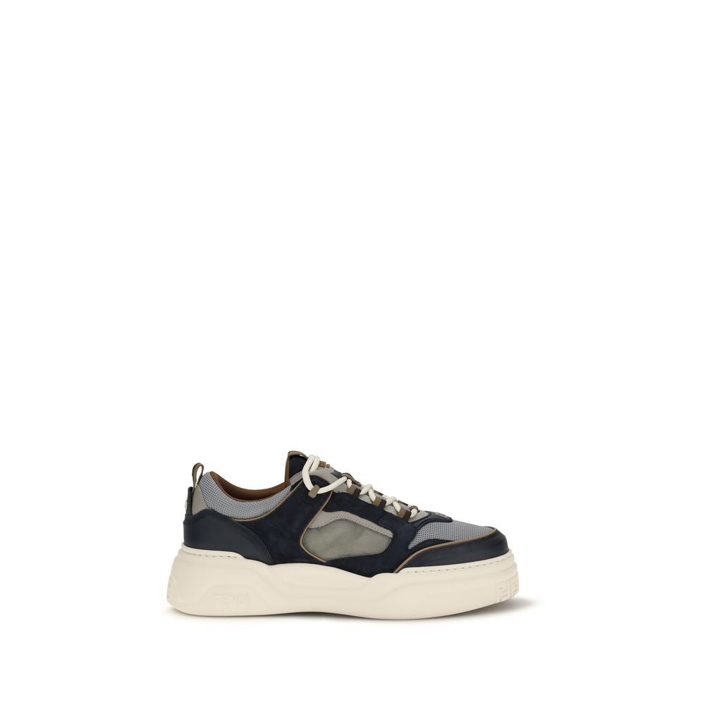 Fendi Multicolor Calf Leather Bos Taurus Athletic Sneakers - HBPS Beauty & Fashion