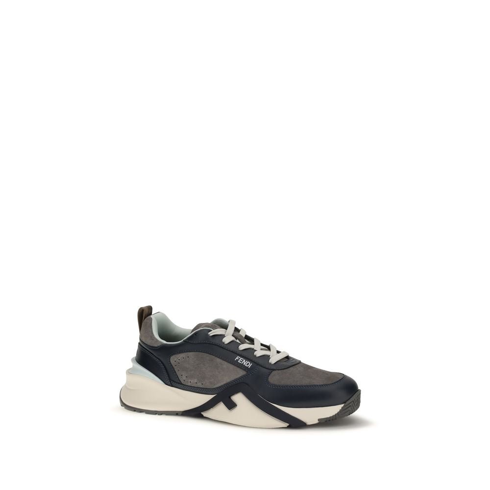 Fendi Multicolor Calf Leather Bos Taurus Athletic Sneakers - HBPS Beauty & Fashion
