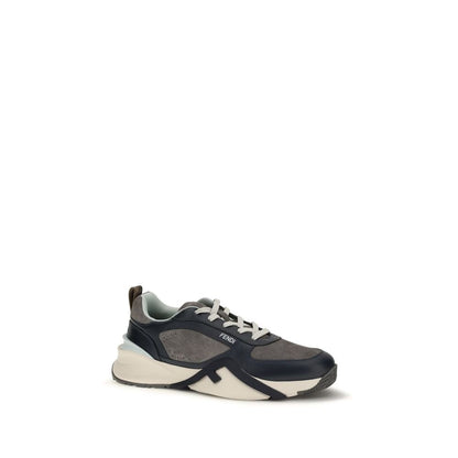 Fendi Multicolor Calf Leather Bos Taurus Athletic Sneakers - HBPS Beauty & Fashion