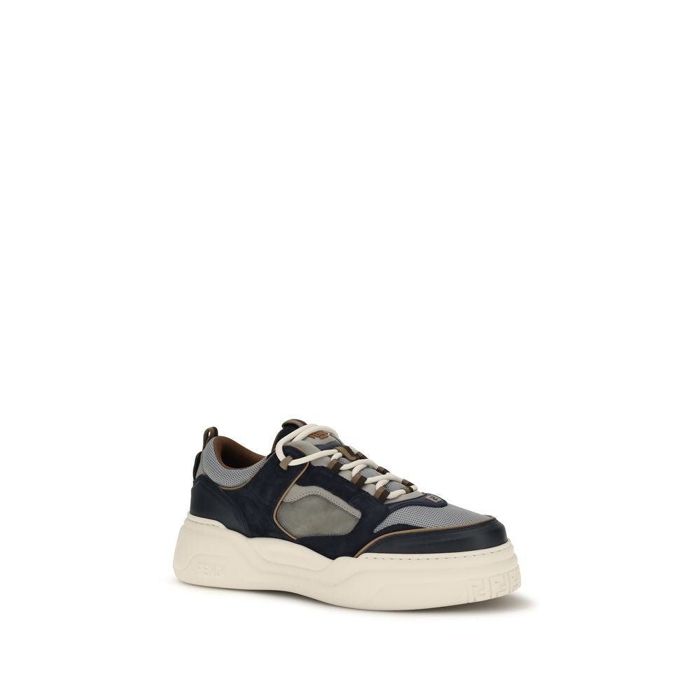 Fendi Multicolor Calf Leather Bos Taurus Athletic Sneakers - HBPS Beauty & Fashion