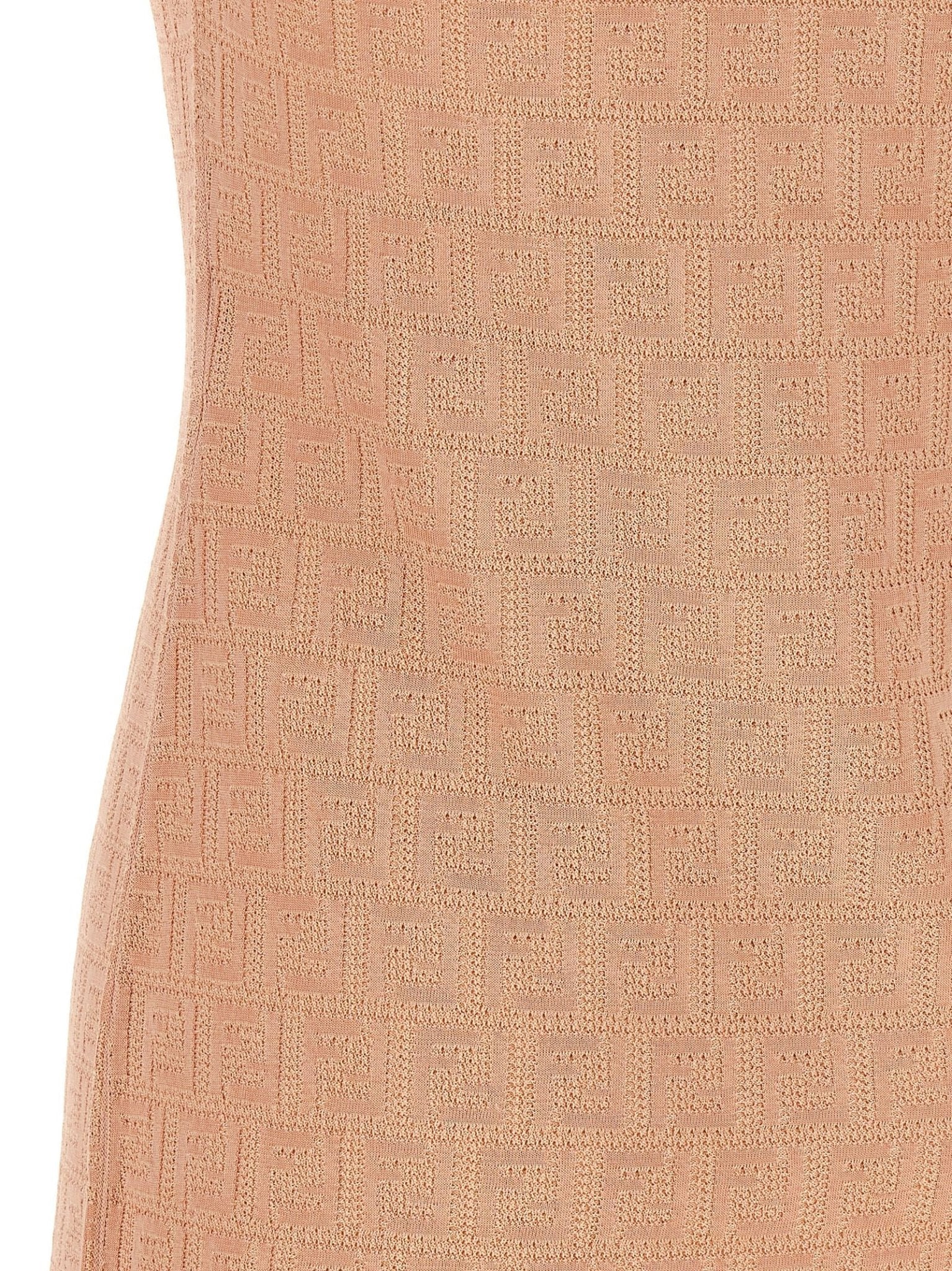 Fendi Multicolor Cotton Short Dress - HBPS Beauty & Fashion