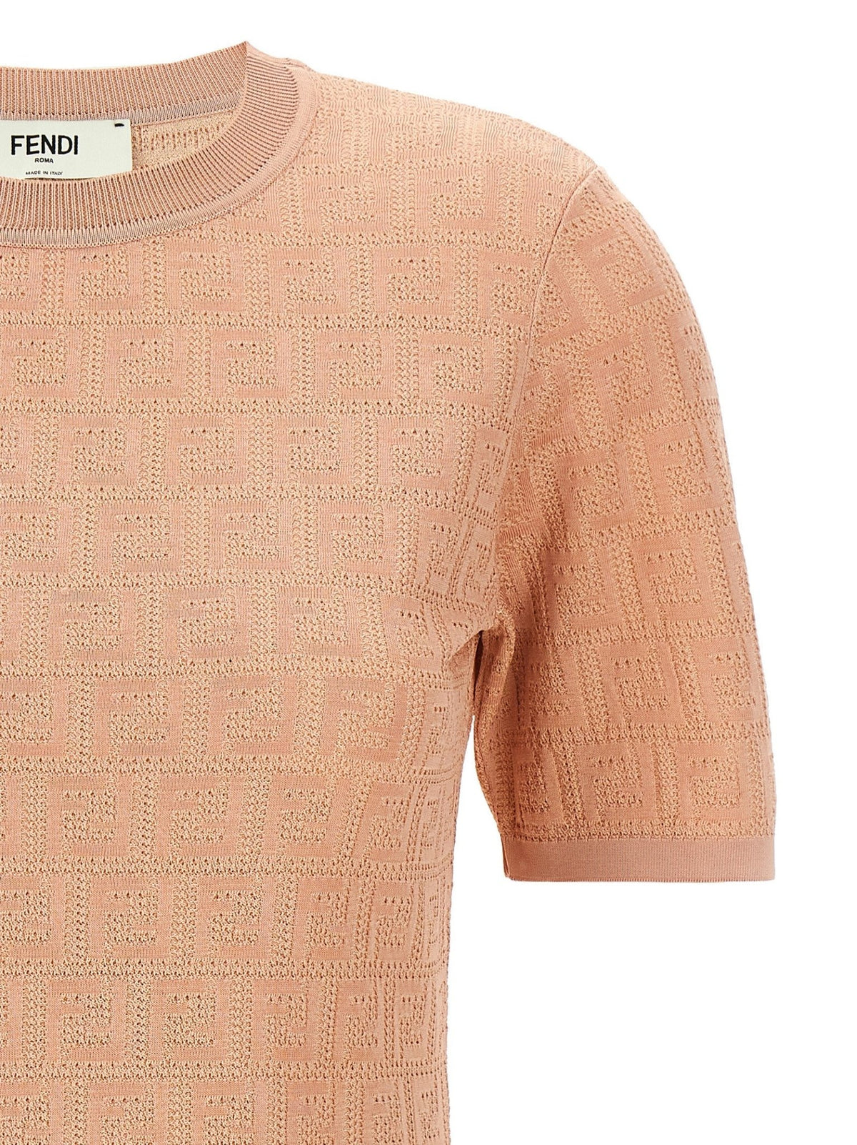 Fendi Multicolor Cotton Short Dress - HBPS Beauty & Fashion