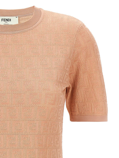 Fendi Multicolor Cotton Short Dress - HBPS Beauty & Fashion