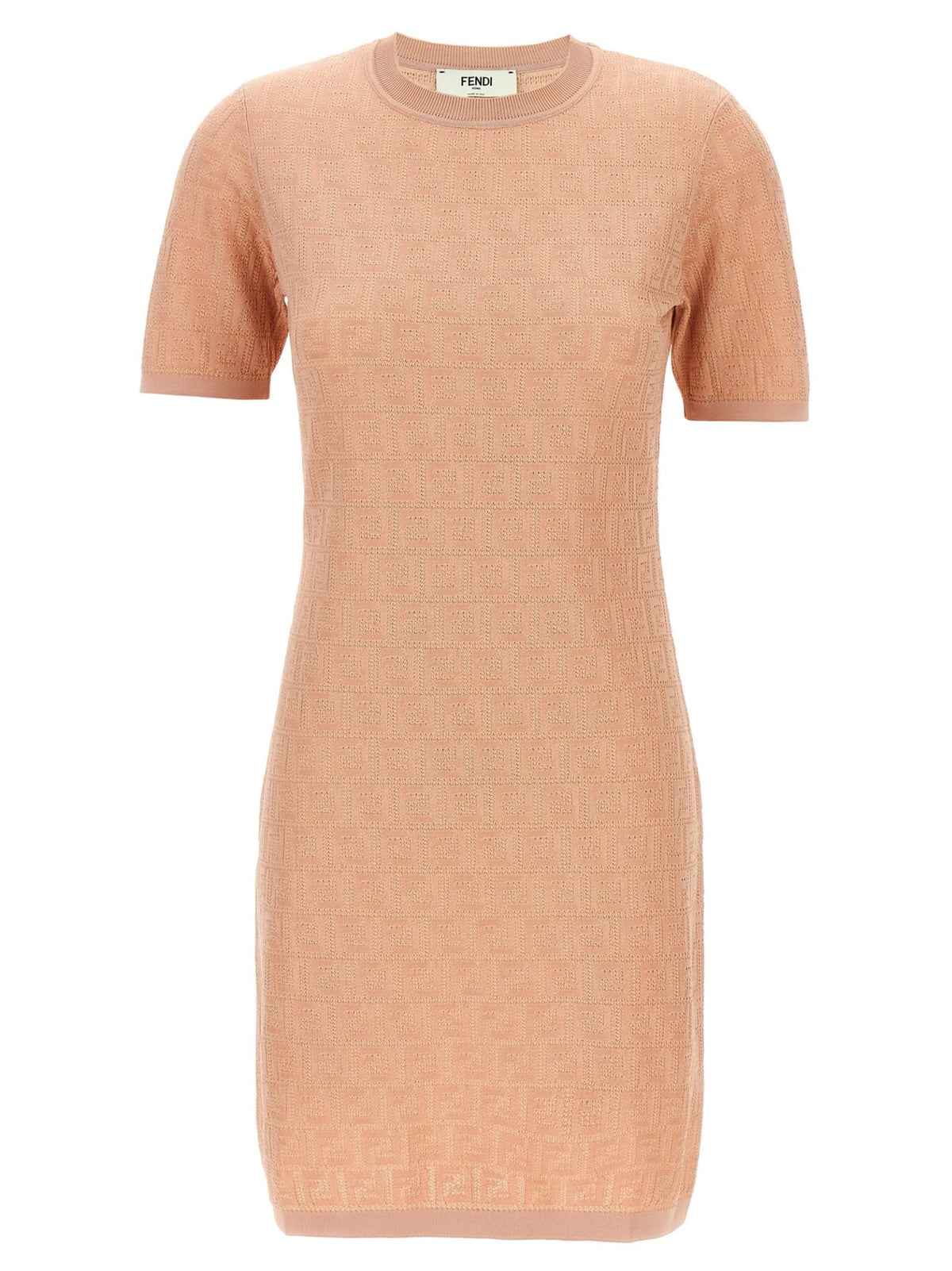 Fendi Multicolor Cotton Short Dress - HBPS Beauty & Fashion