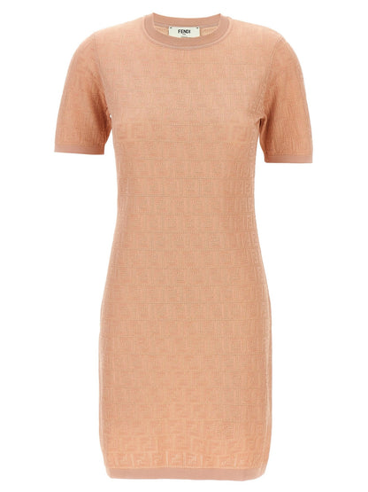 Fendi Multicolor Cotton Short Dress - HBPS Beauty & Fashion