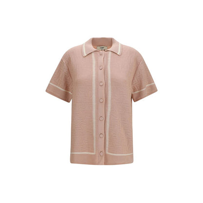 Fendi Multicolor Cotton Shortsleeve Shirt - HBPS Beauty & Fashion