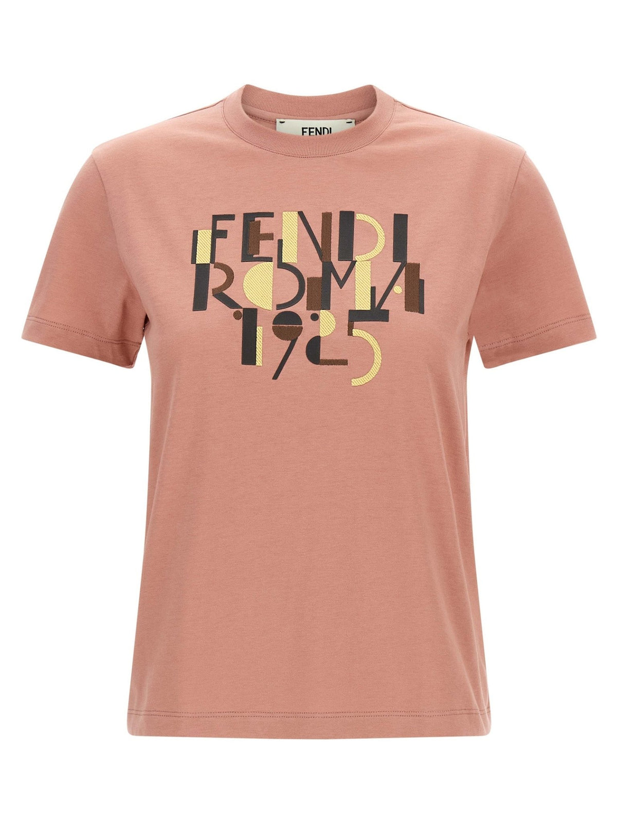 Fendi Multicolor Cotton T-Shirt - HBPS Beauty & Fashion