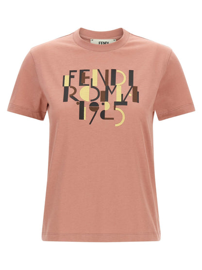 Fendi Multicolor Cotton T-Shirt - HBPS Beauty & Fashion