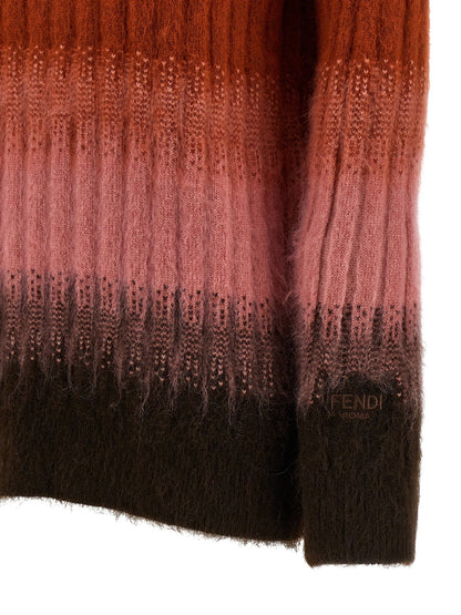 Fendi Multicolor Wool Cardigan - HBPS Beauty & Fashion