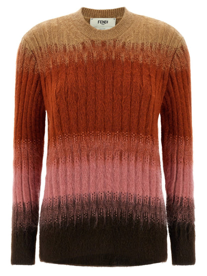 Fendi Multicolor Wool Cardigan - HBPS Beauty & Fashion