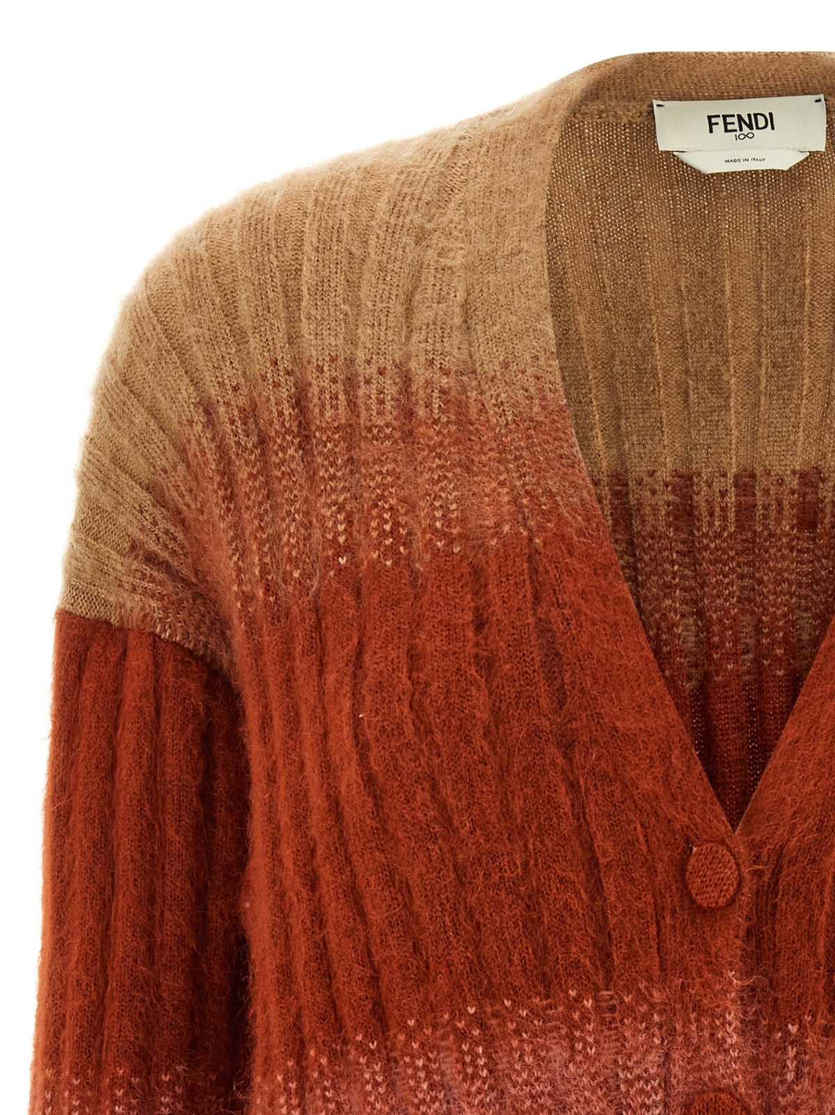 Fendi Multicolor Wool Cardigan - HBPS Beauty & Fashion