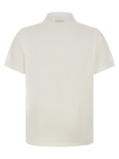 Fendi White Cotton Polo Shirt - HBPS Beauty & Fashion