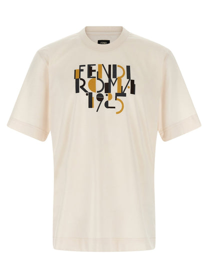 Fendi White Cotton T-Shirt - HBPS Beauty & Fashion