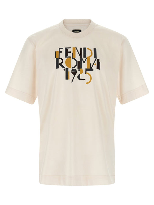Fendi White Cotton T-Shirt - HBPS Beauty & Fashion