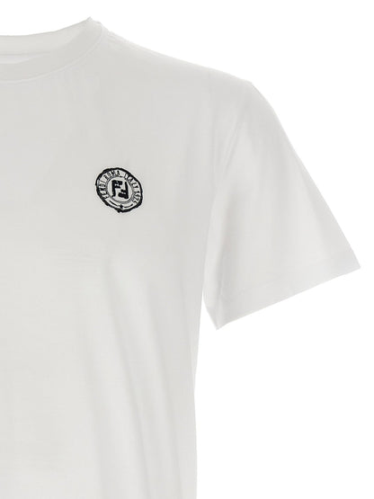 Fendi White Cotton T-Shirt - HBPS Beauty & Fashion