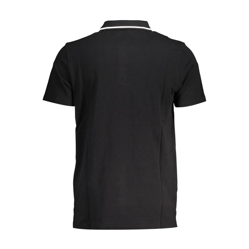 Fila Black Cotton Men Polo Shirt - HBPS Beauty & Fashion