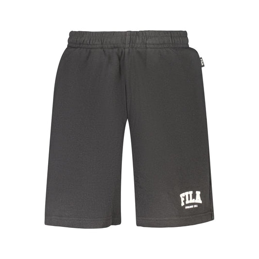 Fila Black Cotton Men's Pants - HBPS Beauty & Fashion