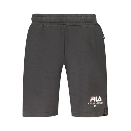 Fila Black Cotton Men's Pants - HBPS Beauty & Fashion