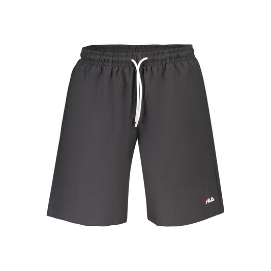 Fila Black Polyester Men's Swimwear - HBPS Beauty & Fashion