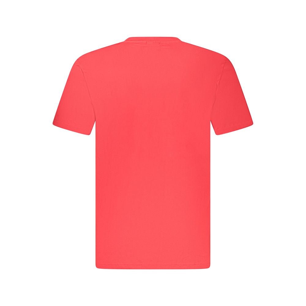 Fila Red Cotton Men T-Shirt - HBPS Beauty & Fashion