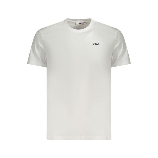 Fila White Cotton Men T-Shirt - HBPS Beauty & Fashion