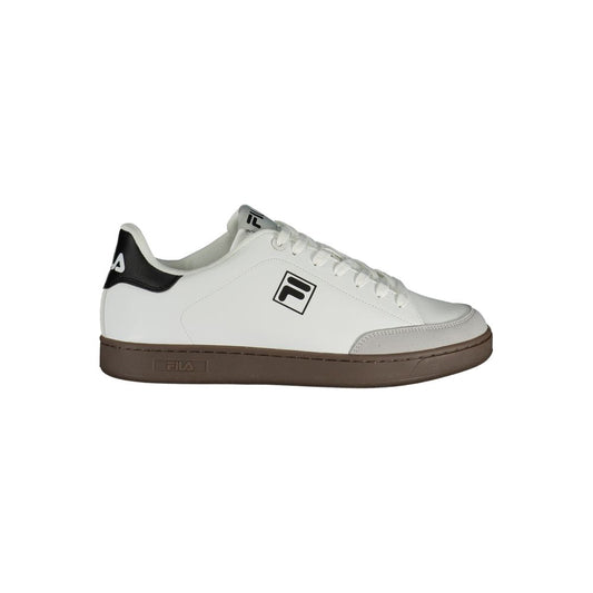 Fila White Polyurethane Men Sneaker - HBPS Beauty & Fashion